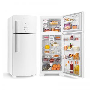 Geladeira / Refrigerador Brastemp Duplex Frost Free Ative! BRM48 403 Litros Branco