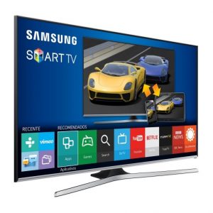 Smart TV LED 40" Samsung 40J5500 Full HD com Conversor Digital 3 HDMI 2 USB Wi-Fi Integrado Função Game