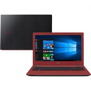 Notebook Acer E5-574-307M Intel Core i3 4GB 1TB LED 15,6” Windows 10 – vermelho Notebook Acer E5-574-307M Intel Core i3 4GB 1TB LED 15,6” Windows 10 – vermelho