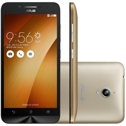 Asus Zenfone Go Gold Dourado Asus Zenone Go Gold Dourado