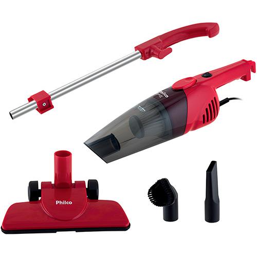 aspirador-de-pophilco-rapid-1000n-vermelho-Preto-1000w