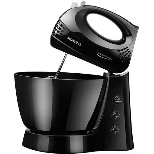 Batedeira Mondial Pratica Black B-12