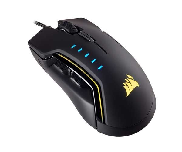 Mouse Corsair Glaive RGB tem belo visual, mas é mal construído Mouse Corsair Glaive RGB tem belo visual, mas é mal construído