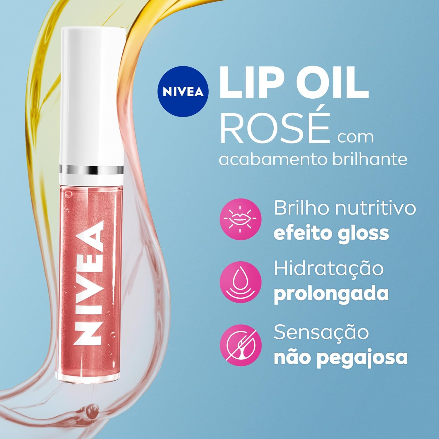 NIVEA Lip Oil Brilho Nutritivo 